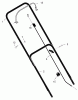Murray 224110x8E - Scotts 22" Walk-Behind Mower (2005) (Home Depot) Pièces détachées Handle Assembly