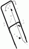 Murray 225112x99A - B&S/ 22" Walk-Behind Mower (2005) (AAFES) Pièces détachées Handle Assembly