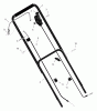 Murray 22615x8B - Scotts 22" Walk-Behind Mower (2000) (Home Depot) Pièces détachées Handle Assembly