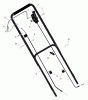 Murray 22615x8C - Scotts 22" Walk-Behind Mower (2001) (Home Depot) Pièces détachées Handle Assembly