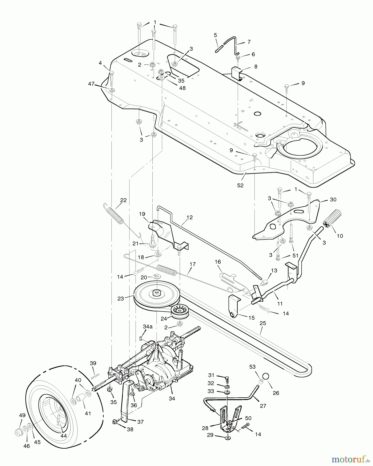  Murray Rasen- und Gartentraktoren 38702x8D - Scotts 38