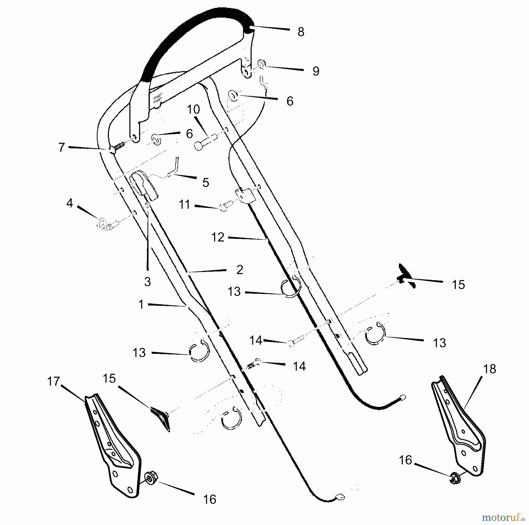  Murray Rasenmäher 22646x8B - Scotts 22