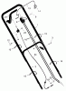 Murray 22756x92A - B&S/ 22" Walk-Behind Mower (1997) (Walmart) Pièces détachées Handle Assembly