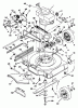 Murray 22765A - 22" Walk-Behind Mower (1997) Pièces détachées Mower Housing Assembly