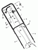 Murray 22767x4A - 22" Walk-Behind Mower (1997) Pièces détachées Handle Assembly