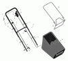 Murray 22805x31A - Scotts 22" Walk-Behind Mower (2000) (Home Depot) Pièces détachées Handle & Bag Assembly