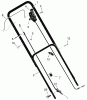 Murray 228511x24B - B&S/ 22" Walk-Behind Mower (2005) (Meijer) Pièces détachées Handle Assembly