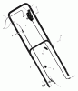 Murray 228610x6A - Ultra 22" Walk-Behind Mower (2001) Pièces détachées Handle Assembly