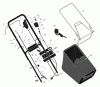 Murray 229631x31A - Scotts 22" Walk-Behind Mower (2001) (Home Depot) Pièces détachées Handle & Bag Assembly