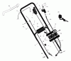 Murray 229650x48B - B&S/ 22" Walk-Behind Mower (2004) (Mills) Pièces détachées Handle Assembly