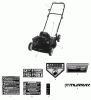 Murray MD20450FC (7800888) - 20" Walk-Behind Mower CE (2012) Pièces détachées Decal Group (7800864-7800888)