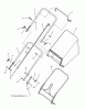 Murray M22550 (7800453) - 22" Walk-Behind Mower (2010) Listas de piezas de repuesto y dibujos Handles & Controls (Push)