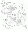 Murray 107.277860 (2690639) - Craftsman ZTS7500, 20HP B&S w/42" Mower Deck (2007) (Sears) Listas de piezas de repuesto y dibujos Transmission Group (987493)