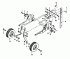 Poulan / Weed Eater PPFT5 - Poulan Pro Front-Tine Tiller Pièces détachées WHEEL AND DEPTH STAKE ASSEMBLY