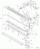 Shindaiwa AH242 - Articulating Hedge Trimmer, S/N: T17511001001 - T1751199999 Listas de piezas de repuesto y dibujos Blades, Gear Case