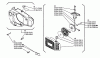 Shindaiwa 500 - Chainsaw Listas de piezas de repuesto y dibujos Starter Assembly