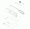 Shindaiwa 78702 - Pole Saw / Pruner Attachment Listas de piezas de repuesto y dibujos Tool Kit / Guide Bar / Chain