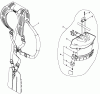 Shindaiwa B450 EMC - String Trimmer / Brush Cutter, S/N: 20008885 - 20012244 Pièces détachées Debris Shield