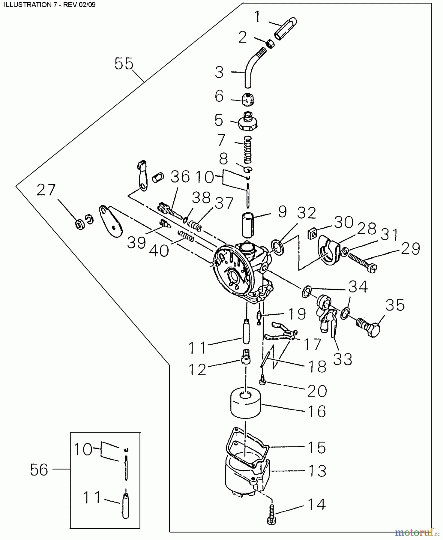  Shindaiwa Trimmer, Faden / Bürste BP30LT - Shindaiwa String Trimmer / Brush Cutter Carburetor
