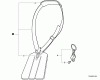 Shindaiwa C254 - String Trimmer / Brush Cutter, S/N: T10512001001 - T1051299 Pièces détachées Shoulder Harness