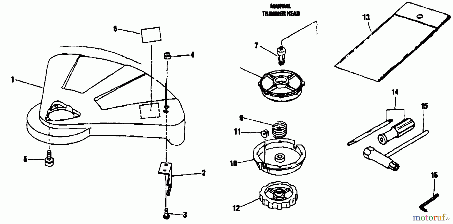  Shindaiwa Trimmer, Faden / Bürste F20 - Shindaiwa String Trimmer Accessories (Part 1)