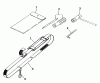 Shindaiwa F21 - String Trimmer Listas de piezas de repuesto y dibujos Strap, Tool Set