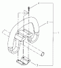 Shindaiwa M2510 - Multi-Tool Listas de piezas de repuesto y dibujos Handle