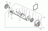 Shindaiwa R35F - String Trimmer / Brush Cutter Listas de piezas de repuesto y dibujos Starter