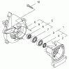 Shindaiwa T230XR EMC - String Trimmer, S/N: 36005665 - 36007144 Listas de piezas de repuesto y dibujos Crankcase / Engine Cover / Fan Cover #1