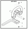 Shindaiwa T272X - String Trimmer Listas de piezas de repuesto y dibujos Handle