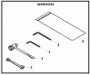 Shindaiwa T272X - String Trimmer Listas de piezas de repuesto y dibujos Tool Set