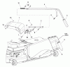Snapper ELT1840RD (2690851) - 40" Lawn Tractor, 18 HP Hydro Drive, Rear Discharge (Export) Pièces détachées Mulching Flap Group