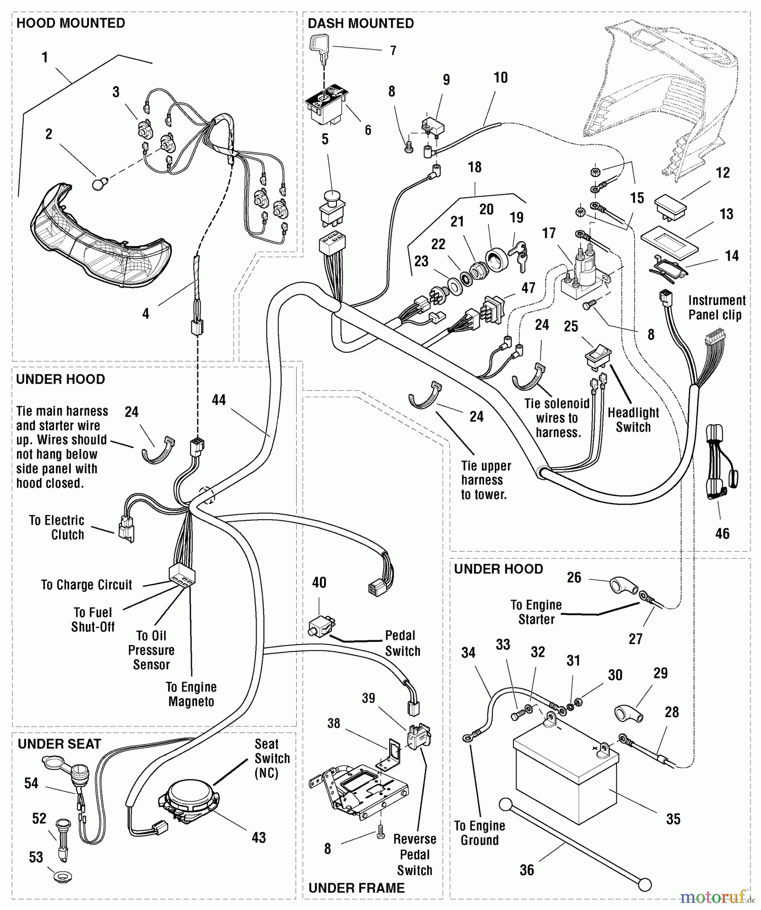  Snapper Rasen- und Gartentraktoren LT2246 (2691145-00) - Snapper 46