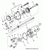 Snapper CP216512RV (82409) - 21" Walk-Behind Mower, 6.5 HP, Steel Deck, Series 12 Listas de piezas de repuesto y dibujos Transmission (Differential)