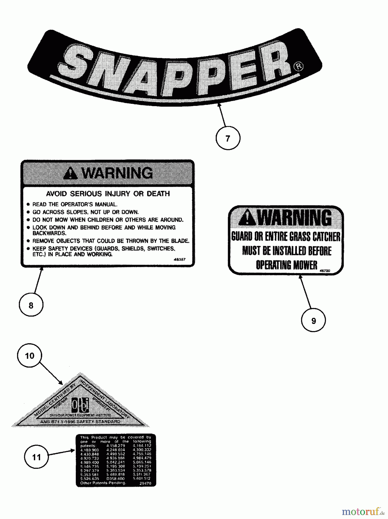 Snapper Rasenmäher CP214017R2 (84691) - Snapper 21