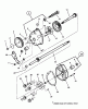 Snapper CP216019KWV (7800037) - 21" Walk-Behind Mower, 6 HP, Steel Deck, Series 19 Listas de piezas de repuesto y dibujos TRANSMISSION - DIFFERENTIAL