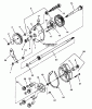 Snapper MCRP215015KWV (84645) - 21" Walk-Behind Mower, 5 HP, Commercial M Series 15 Listas de piezas de repuesto y dibujos Transmission (Differential)