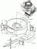Snapper NR205012 - 20" Walk-Behind Mower, 5 HP, Series 12 Listas de piezas de repuesto y dibujos Engine, Cutting Deck & Blade