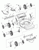 Snapper SP22675 (7800605) - 22" Walk-Behind Mower, 6.75 HP, 3N1 Listas de piezas de repuesto y dibujos Deck Assembly (Push)