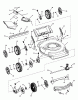 Snapper SPVH22675 (7800606) - 22" Walk-Behind Mower, 6.75 HP, Rear Discharge Listas de piezas de repuesto y dibujos Deck Assembly
