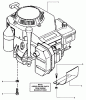 Snapper PP7H1404KWV (80703) - Wide-Area Walk-Behind Mower, 14 HP, Hydro Drive, Pistol Grip, Series 4 Pièces détachées Engine Sub-Assembly