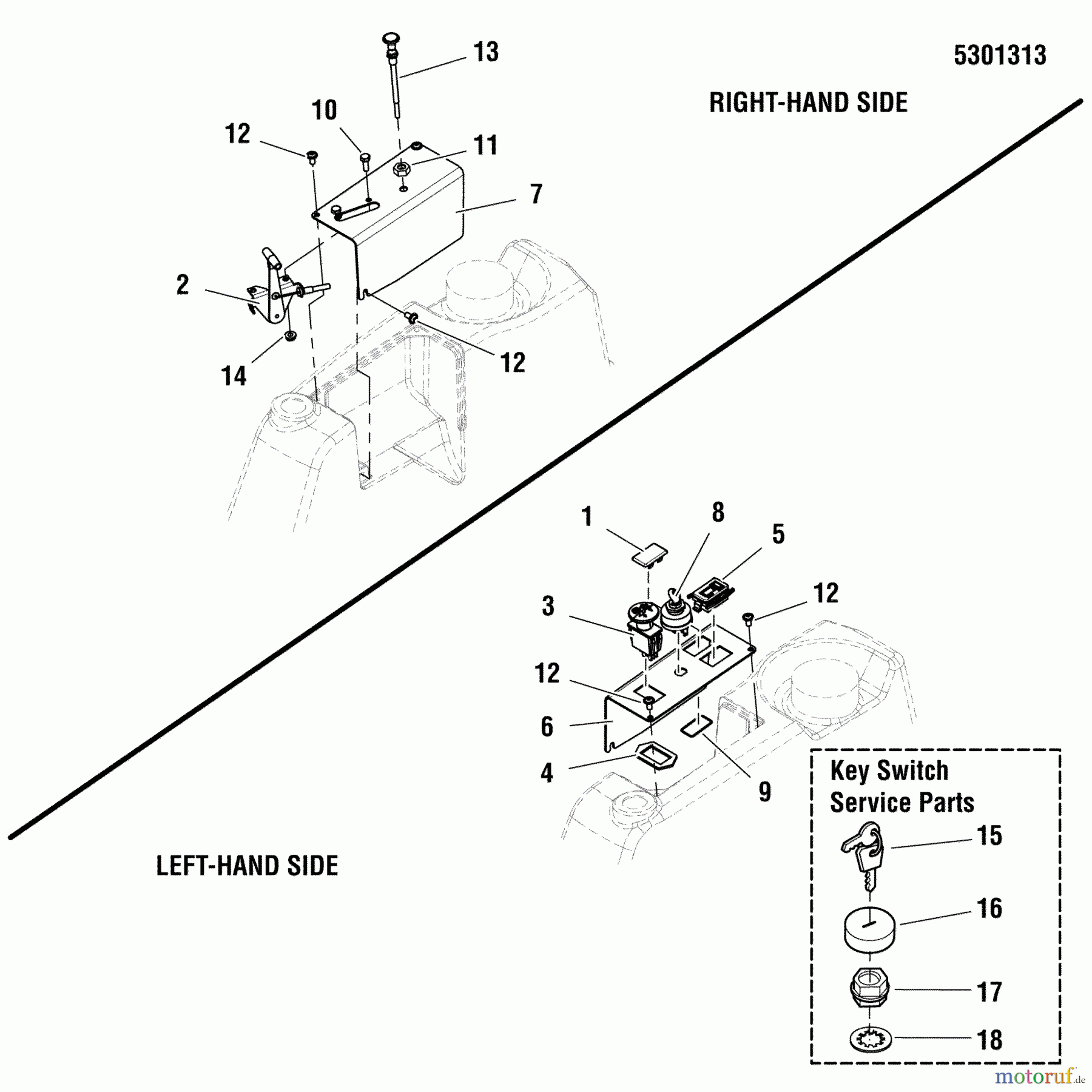  Snapper Nullwendekreismäher, Zero-Turn 500ZB2748 (5900532) - Snapper 48