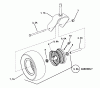 Snapper NZM19480KWV (84738) - 48" Zero-Turn Mower, 19 HP, Kawasaki, Mid Mount, Z-Rider Commercial Lawn & Turf Series 0 Pièces détachées CASTER WHEEL ASSEMBLY