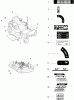 Snapper ZT18441KHC (5900608) - 44" Zero-Turn Mower, 18 HP, ZTR FastCut Series 1 Pièces détachées Export Decals Group - Safety & Common