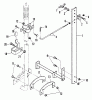 Snapper 7082889 - 38" Snowthrower Attachment LT (3 Piece Frames) Ersatzteile Lift Components