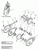 Snapper 9266E - 26" Snowthrower, 9 HP, Two Stage, Large Frame, Series 6 Listas de piezas de repuesto y dibujos Chain Case (Traction Drive)