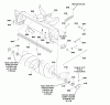 Snapper 1696423-00 - Snowthrower, Single Stage, 42" Listas de piezas de repuesto y dibujos Body & Rotor Group (991170)