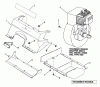 Snapper 3203E - 20" Snowthrower, 3 HP, Single Stage, Series 3 Listas de piezas de repuesto y dibujos Engines, Covers (Tecumseh Engine)