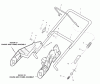 Snapper 521E (1695702) - 21" Snowthrower, 5 HP, Single Stage Listas de piezas de repuesto y dibujos Handle Assembly Group