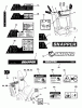Snapper EI75246 (7800138) - 24" Snowthrower, 7.5 HP, Two Stage, Series 6 (Export) Listas de piezas de repuesto y dibujos DECALS